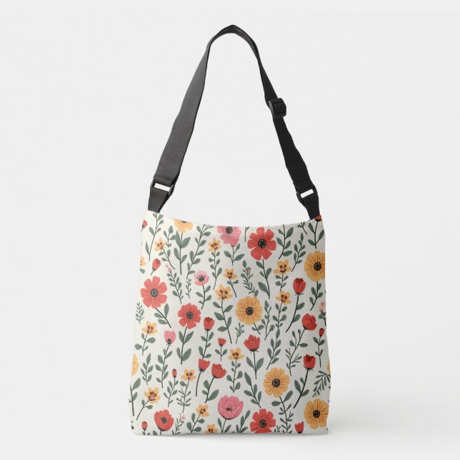 Sac Ajustable Fleur de printemps (Devant)