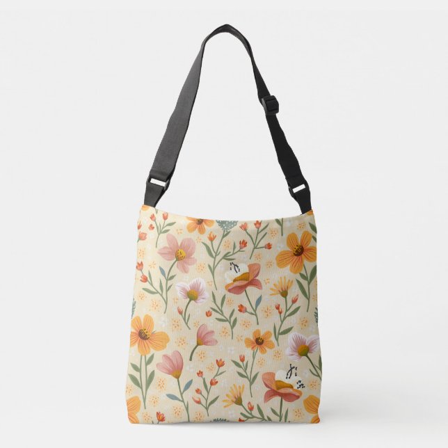Sac Ajustable Fleur de printemps (Devant)