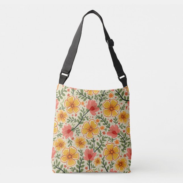 Sac Ajustable Fleur de printemps (Devant)