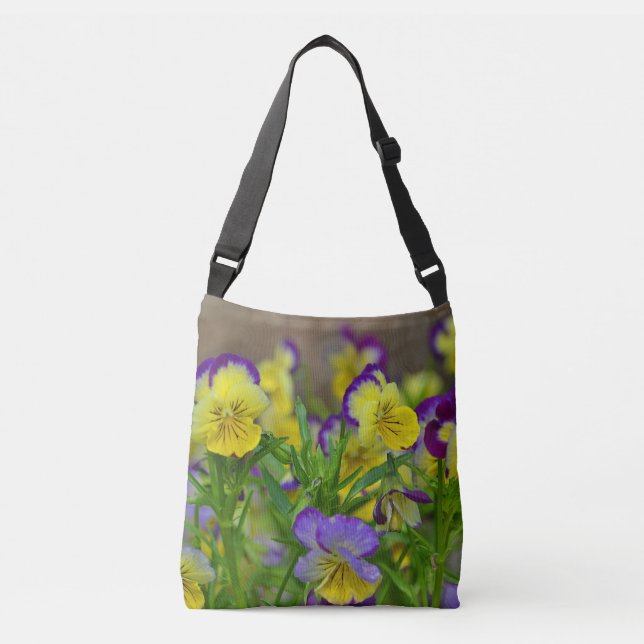 Sac Ajustable Fleur de Violette (Devant)