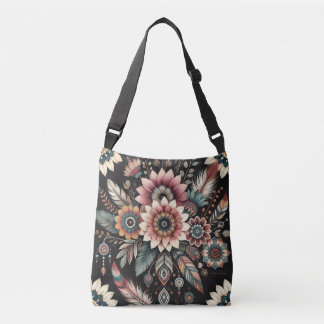 Sac Ajustable Fleurs Bohèmes du Soir