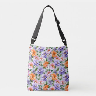 Sac Ajustable Fleurs colorées assourdies Fleur bohème