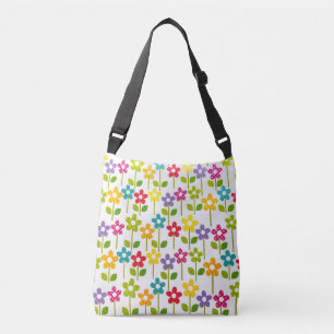 Sac Ajustable Fleurs colorées Fourre-tout