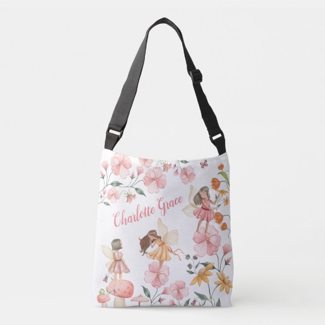 Sac Ajustable Fleurs de bois magiques et de printemps géantes (Devant)