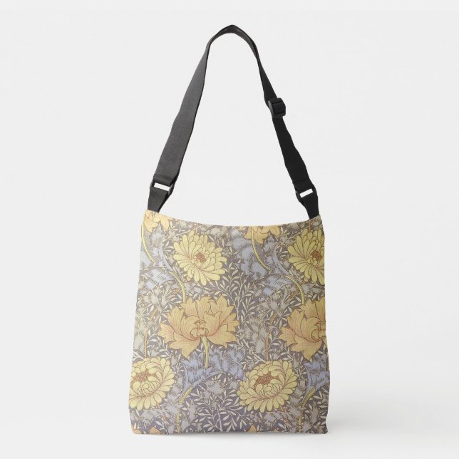 Sac Ajustable Fleurs de chrysanthème de William Morris (Devant)