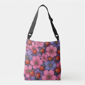 Sac Ajustable Fleurs de coccinelle
