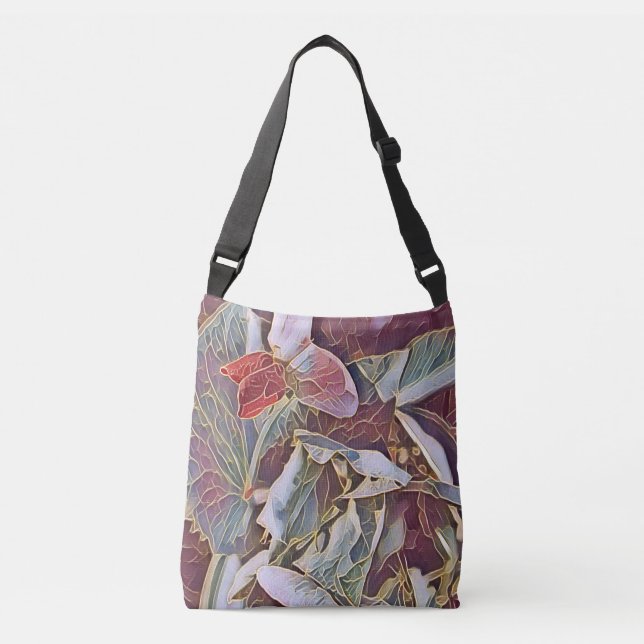 SAC AJUSTABLE FLEURS DE POIS DOUCES (Devant)