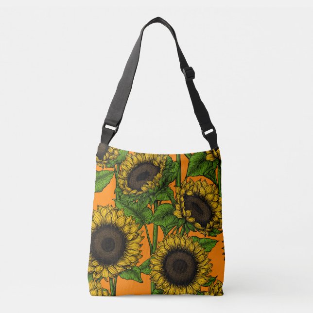 Sac Ajustable Fleurs de soleil (Devant)