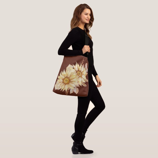 Sac Ajustable Fleurs de soleil aux couleurs de l'automne (Sur le modèle)