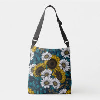 Fleurs de soleil et marguerites, jardin d'été 2