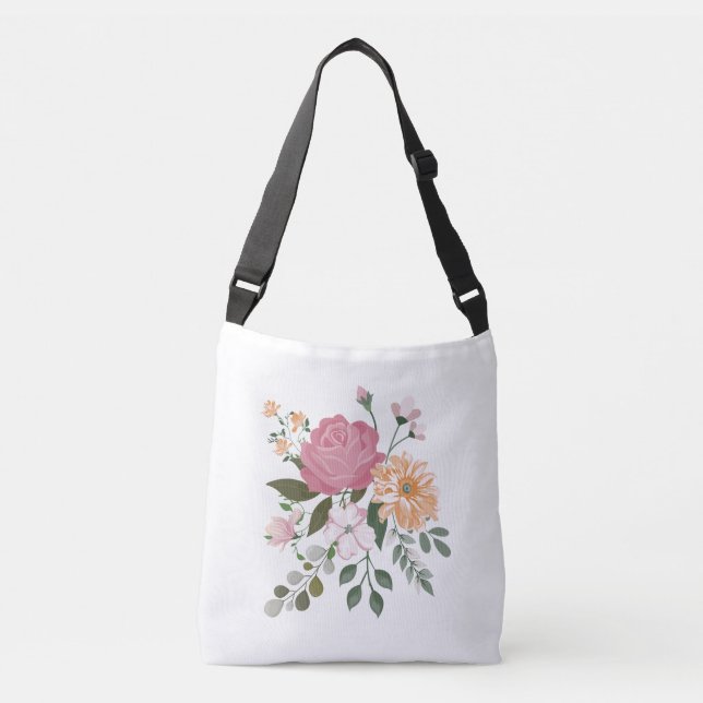 Sac Ajustable Fleurs d'eau (Devant)