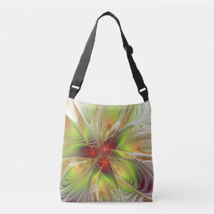 Sac Ajustable Fleurs imaginaires fractales douces et tendres