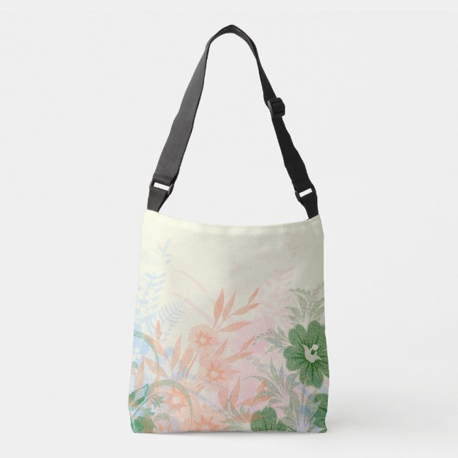 Sac Ajustable fleurs jaunes (Devant)