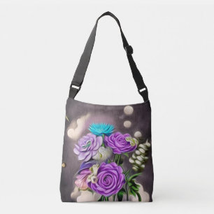 Sac Ajustable Fleurs peintes surréalistes