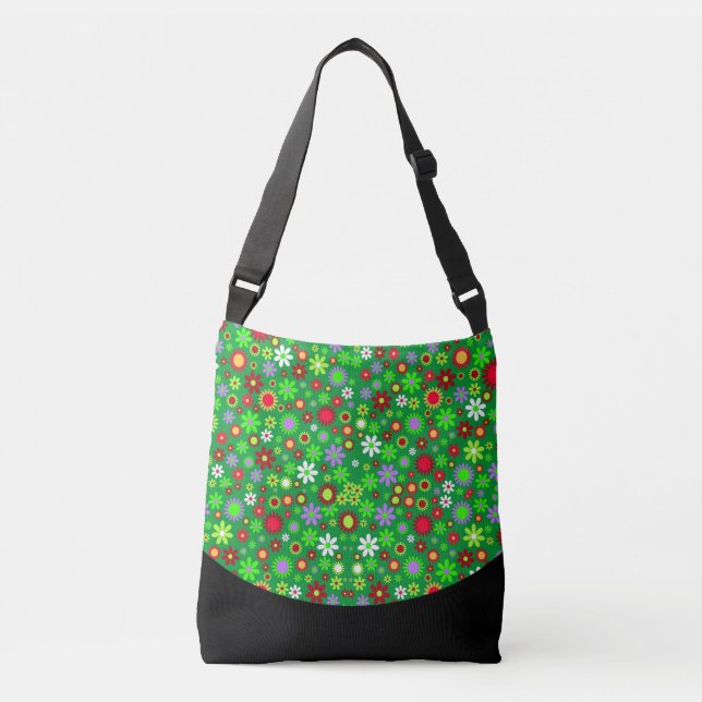 SAC AJUSTABLE FLEURS PETITES (Devant)