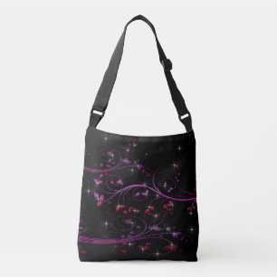 Sac Ajustable Fleurs roses chaudes