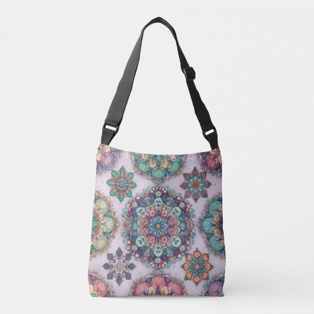 Sac Ajustable Flocons de Neige Pas Ordinaires (Devant)