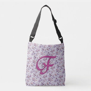 Sac Ajustable Floral Luxe Monogramme F