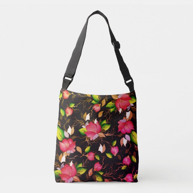 Sac Ajustable Floral Moderne (Devant)