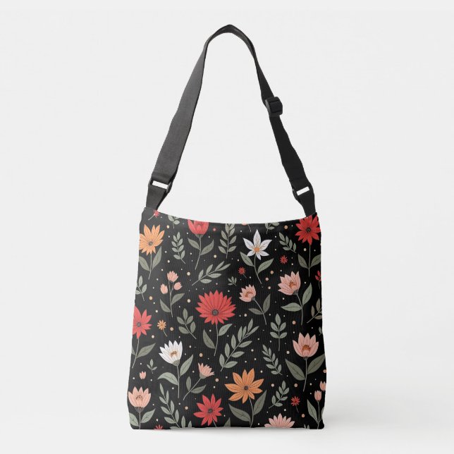 Sac Ajustable Floral Vintage Belle Collection Moderne (Devant)