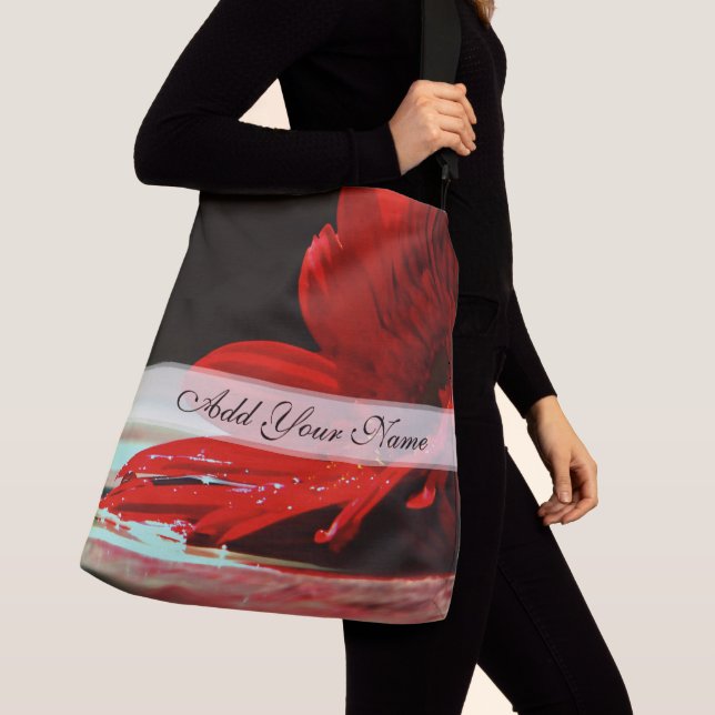 Sac Ajustable Flower rouge (De près)