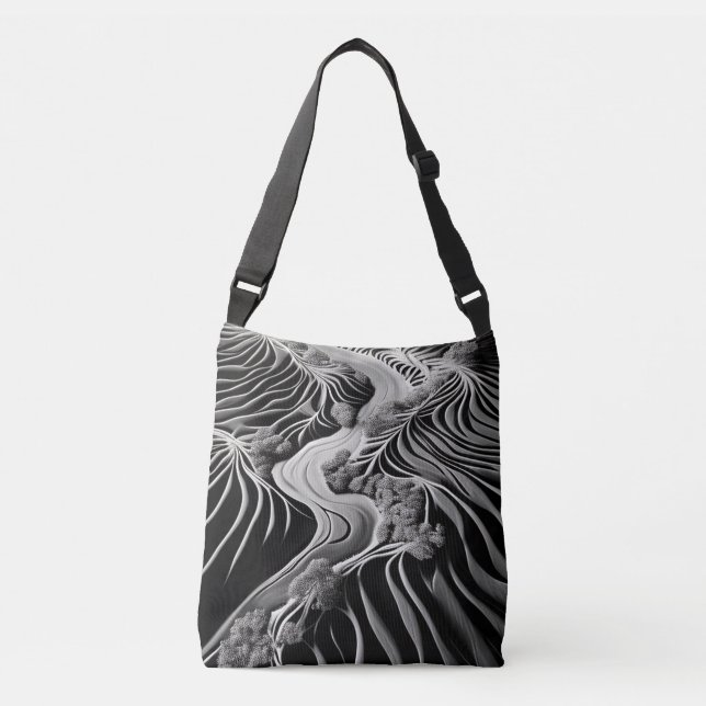 Sac Ajustable Flux fractal (Devant)