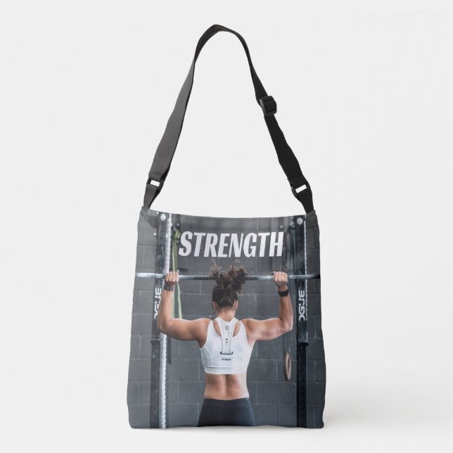 Sac Ajustable Force physique Femmes Muscle Worth Motivation (Dos)
