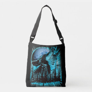 Sac Ajustable Forêt de pins de la lune des loups