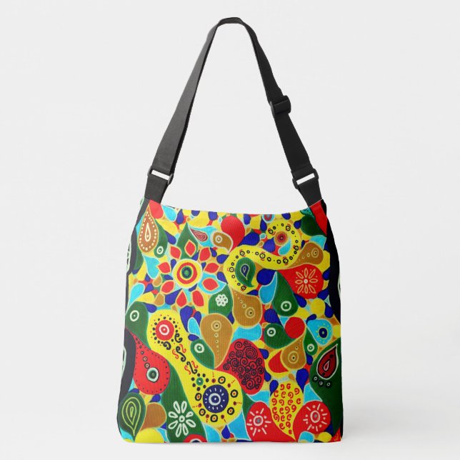 Sac Ajustable Formes et formes remarquables Art Abstrait origina (Devant)