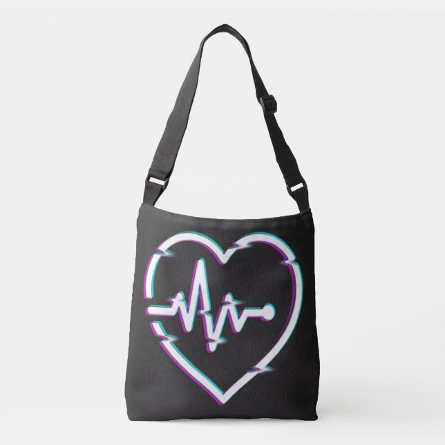 Sac Ajustable Fourre-tout complète de contrôle cardiaque (Devant)