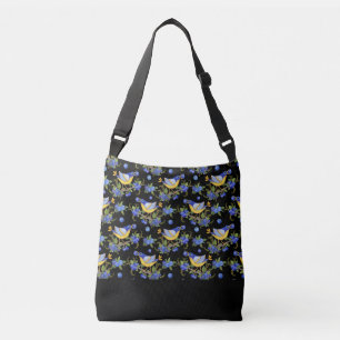 SAC AJUSTABLE FOURRE-TOUT CROSSBODY BLUEBERRY OISEAU BLACÉ WHIMS