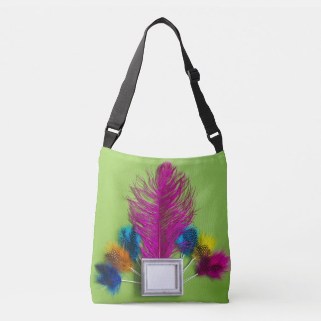 Sac Ajustable Fourre-tout en plumes (Devant)
