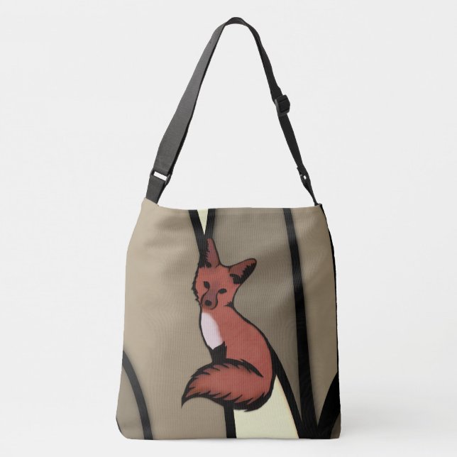 Sac Ajustable Fox rouge astucieux (Dos)
