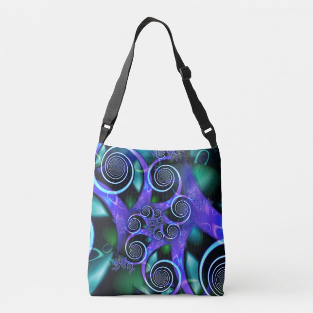 Sac Ajustable Fractale pourpre de remous (Dos)