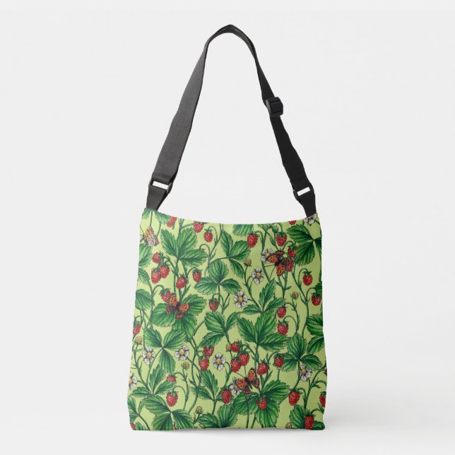 Sac Ajustable Fraises sauvages sur miellerie (Devant)