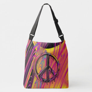 Sac Ajustable Freak Drapeau Psychedelic Hippy Couture