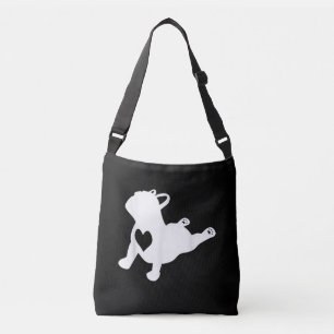 Sac Ajustable French Bulldog Yoga Love Heart Frenchie Workout