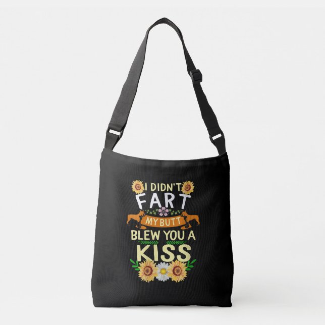 Sac Ajustable Frenchie n'a pas péché Butt Kiss Chien Maman Maman (Devant)