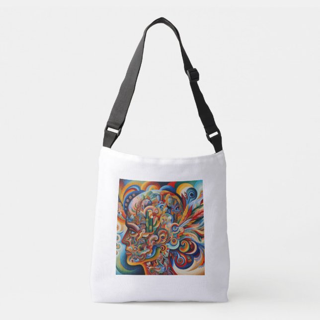 Sac Ajustable Frida Kahlo Hommage - Artiste (Devant)