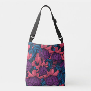 Sac Ajustable Fuchsia en bleu et violet