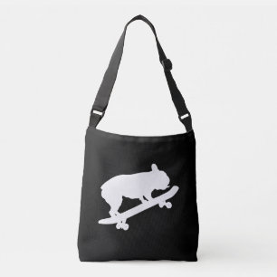 Sac Ajustable Funky French Bulldog Sur Skateboard Art Boys Homme