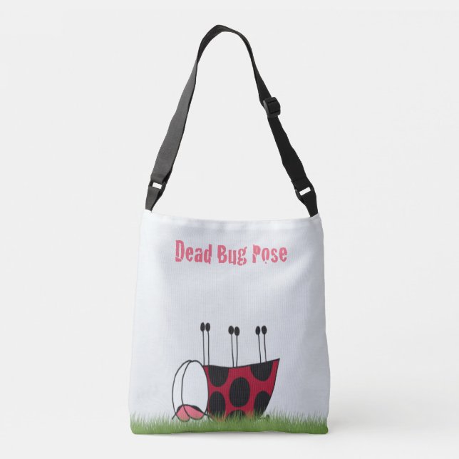 Sac Ajustable Funny Ladybug Dead Bug Yoga Pose (Dos)