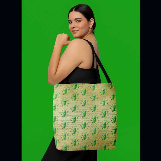 Sac Ajustable Funny Pickleman (2 styles Pickleman tote bag.)