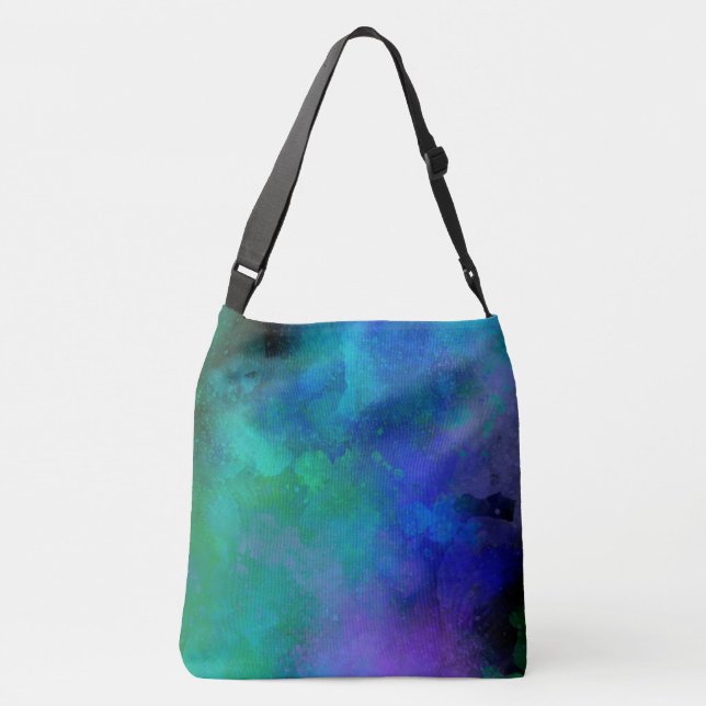 Sac Ajustable Galaxy Paint Splatt, effet Vert bleu (Dos)