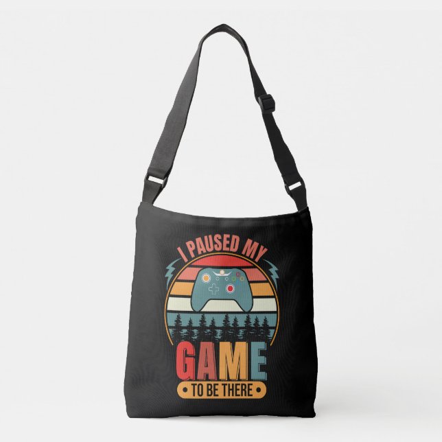Sac Ajustable Gammes humeur rétro design Crossbody Bags (Devant)