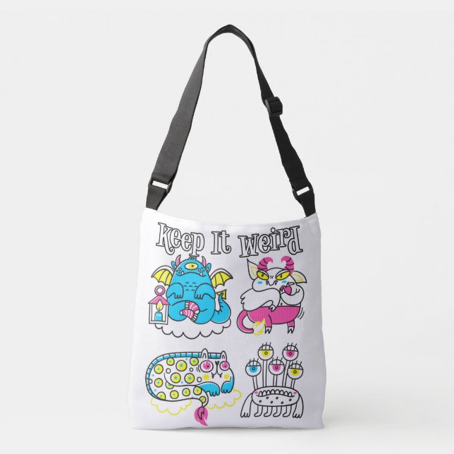 Sac Ajustable Gardez-le Bizarre (Devant)