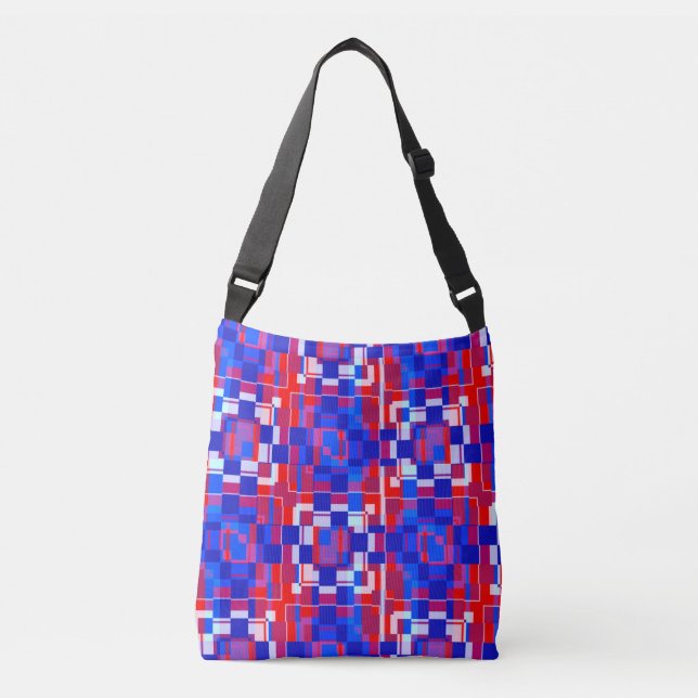 Sac Ajustable Géométrie patriotique (Devant)