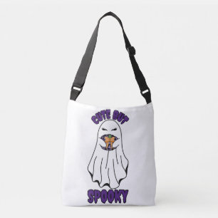 Sac Ajustable Ghost d'Halloween mignon mais Éffrayant tenant un 