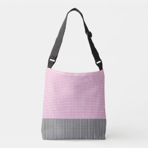 Sac Ajustable Gingham_Deep rose Gris-Emballage-Sac-Multi-SZ