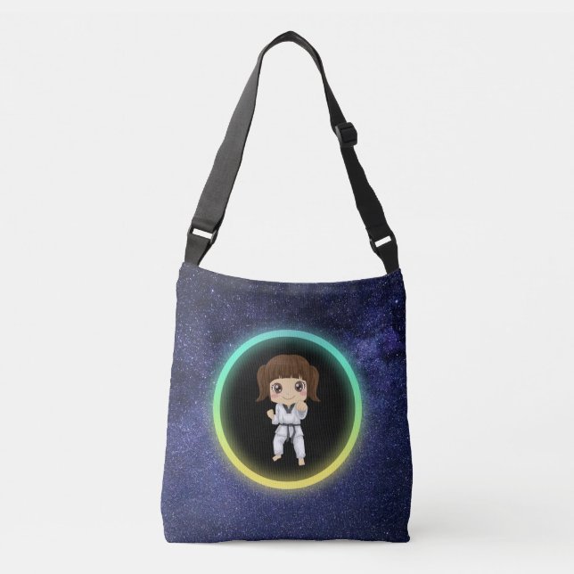 Sac Ajustable Girls Karate Galaxy (Devant)